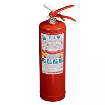 огнетушитель порошковый ОП-3 (з) АBСЕ РИФ