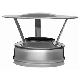 оголовок для дымохода с изоляцией Ф150х210мм AISI 430