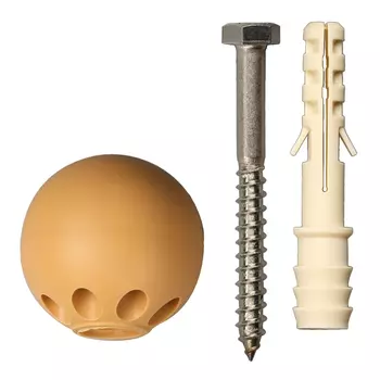 ограничитель для двери шар бук 1шт