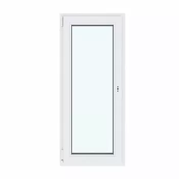 окно ПВХ поворотно-откидное правое 140х60 см