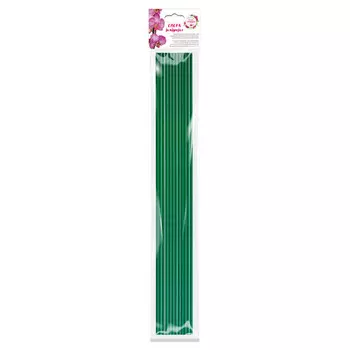 опора для поддержки растений 12шт 0,5х60см бамбук зеленый