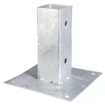 опора столба прикручиваемая 61х61х150х150мм