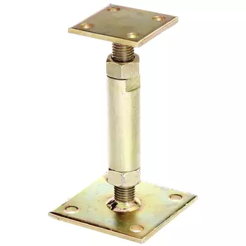 опора столба регулируемая 150-190мм площадки 70х70/100х100мм