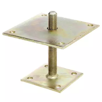 опора столба регулируемая 150x150мм 30-150мм