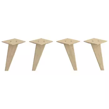 опора универсальная HALFI 120x120х213мм массив бука 4 шт