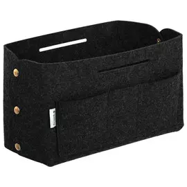 органайзер для хранения 280х130х165мм темно-серый фетр