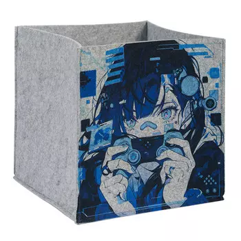 органайзер для хранения eva HOME Аниме Лотос 170х170х1600мм 3л полиэстер светло-серый