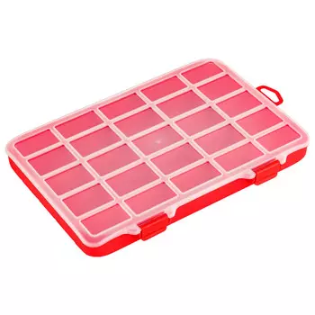 органайзер для мелочей BLOCKER EXPERT 11,5" 25 отделений 293х207х32мм красный