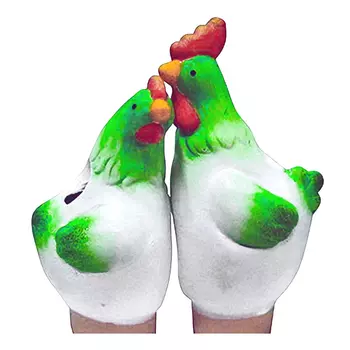 увлажнитель для комнатных растений Курица 6х6х15,5