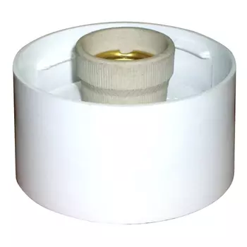 основание для светильника без стекла ЭЛЕТЕХ НББ 64-60 корпус прямой белый