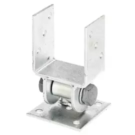 основание столба шарнирное 91мм