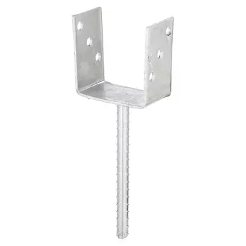 основание столба U-образное 101х60х100х200х4мм