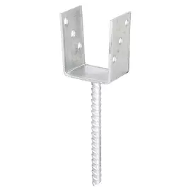 основание столба U-образное 91х60х100х200х4мм