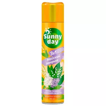 освежитель воздуха SUNNY DAY Майский ландыш 300мл аэрозоль