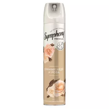 освежитель воздуха SYMPHONY Пряный кедр и роза 300мл аэрозоль