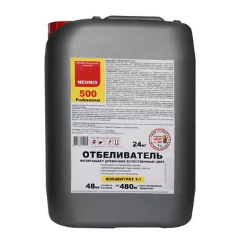 отбеливатель д/древесины NEOMID 500 концентрат 24кг, арт.845009