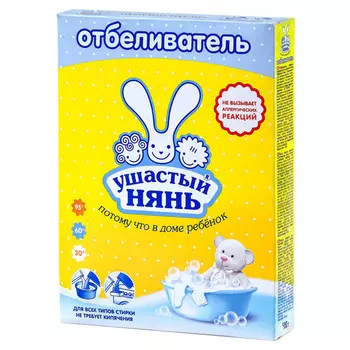 отбеливатель УШАСТЫЙ НЯНЬ порошок 500г