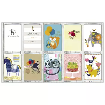 открытка Печенька радости АН с конвертом