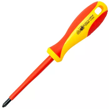 отвертка диэлектрическая RAGE by VIRA 1000В VDE PH2*100 мм