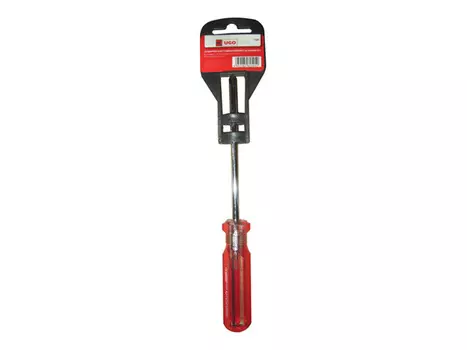 отвертка крестовая UGO LOKS 5,0х100мм PZ1 прозрачная ручка