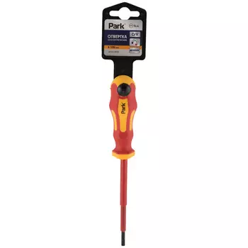 отвертка шлицевая PARK 4х100мм SL4 1000В