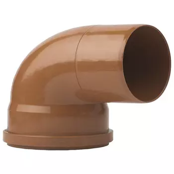 отвод для наружной канализации 160мм 87гр