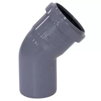 отвод для внутренней канализации TEBO 40мм 45гр