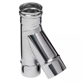 отвод дымохода без изоляции 135 град Ф150мм AISI 430