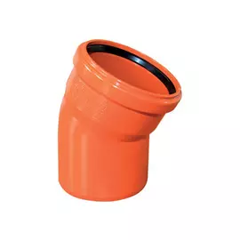 отвод OSTENDORF для наружней канализации 110мм 30гр