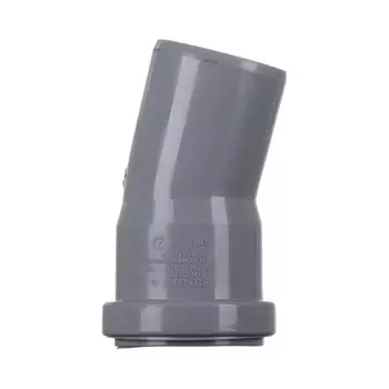 отвод OSTENDORF для внутренней канализации 110мм 15гр