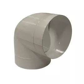 отвод стальной для воздуховода, диаметр 110 мм, 90 градусов
