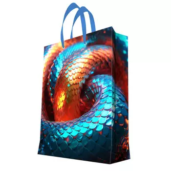 пакет бумажный Сувенирный 9,8х17,8х22,9см