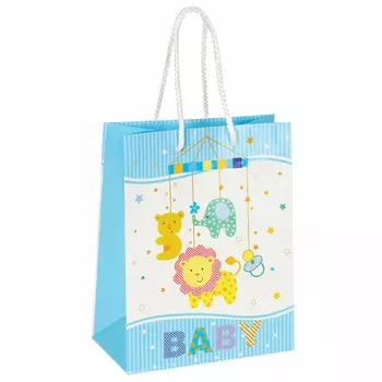 пакет подарочный (C) ЗОЛОТАЯ СКАЗКА Для мальчика 22,9х17,8x9,8см