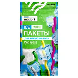 пакеты для льда MALIBRI Ice Cube 10шт 240 ячеек 30х19см