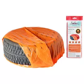 пакеты для шин R12-22 115х115см оранжевый 4шт