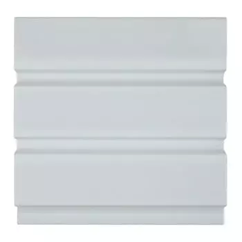 панель 3D rail east Айсберг белая 2700х120х12мм