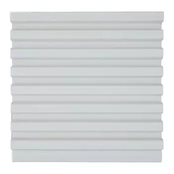 панель 3D rail east Галс белая 2700х120х12мм