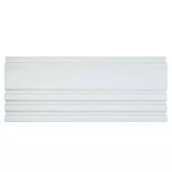 панель 3D rail east Коралл белый 2700х120х12мм