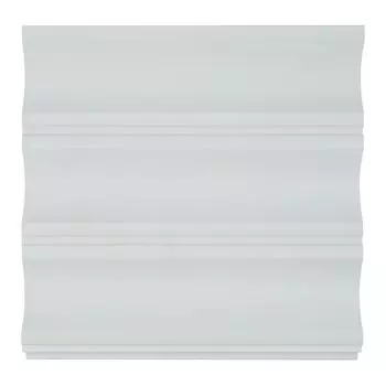 панель 3D rail east Штиль белая 2700х120х12мм