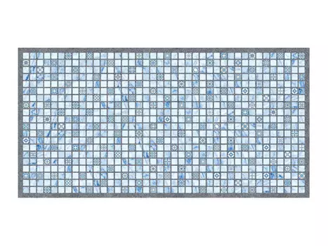 панель декоративная ПВХ мозаика Лазурь 485х960мм