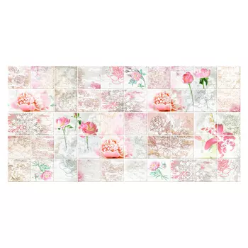 панель декоративная ПВХ плитка Романтика 485х960мм