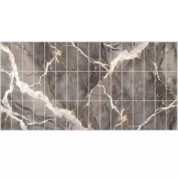 панель декоративная ПВХ вертикаль Каштан 485х960мм