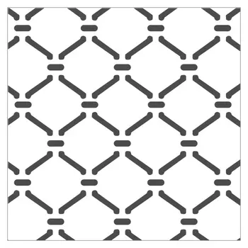 панель ХДФ Ажур 695х1030мм белый перфорированная