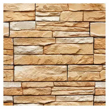 панель ПВХ Кирпич бежевый 2700х250х9мм термопечать