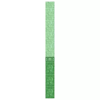 панель ПВХ Лев зелёный 2700х250х9мм офсетная печать