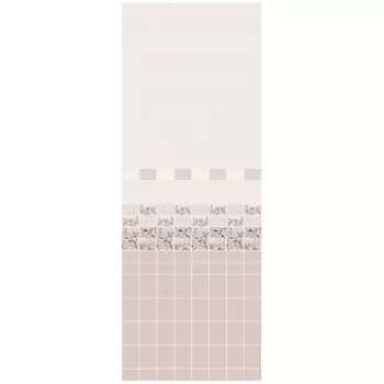 панель ПВХ Плетенка кофейная 2700х250х8мм цифровая печать