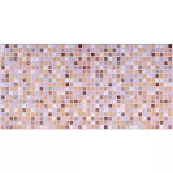 панель ПВХ Регул Декопан Мозаика Песок савоярский серо-коричневая 957х480х0,4 мм