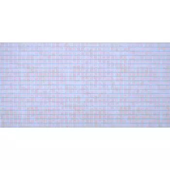 панель ПВХ Регул Декопан Мозаика Вуаль голубая голубая 957 х480х0,4 мм