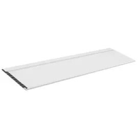 панель ПВХ Вагонка белая 3000х100х9мм