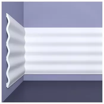 панель стеновая BELLO-DECO СП 01/2 10х200х2000мм полимер(xps) белая, арт. 00-00105051